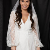 LOVE LANE LONDON Wispy Tulle Fingertip Veil