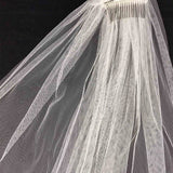 LOVE LANE LONDON Wispy Tulle Fingertip Veil