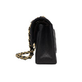 CHANEL Double Flap Bag in Black