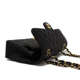 CHANEL Double Flap Bag in Black