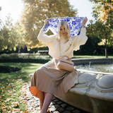 CHANEL Motif Silk Scarf