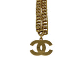 CHANEL 1993 Very Rare Logo Medallion Belt