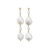 PALAS Seychelles Baroque Pearl Drop Earrings
