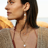 PALAS Seychelles Baroque Pearl Drop Earrings