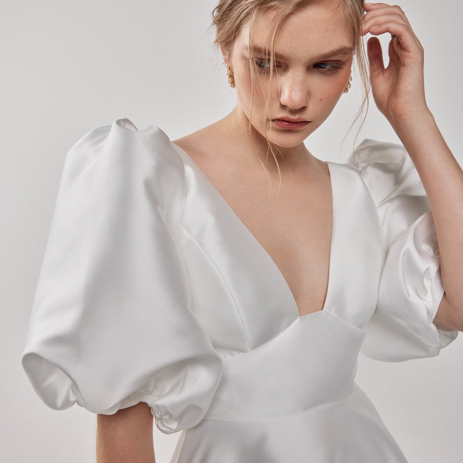 Belle wedding dress, available to rent from Something Borrowed for weddings in Edinburgh