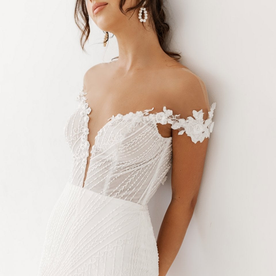 Kismet wedding dress, available to rent at Something Borrowed
