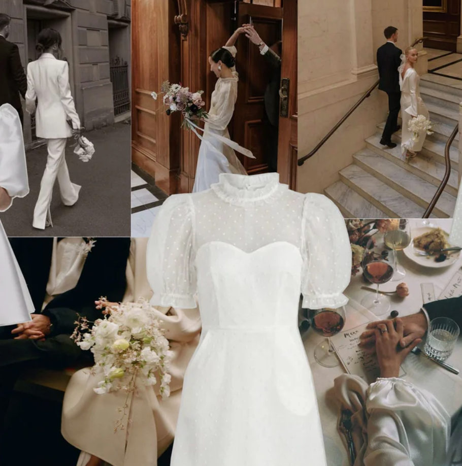 Spring Wedding Inspiration: Green Bridesmaid Trends & Chelsea Civil Ceremony Tips