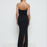 Julia Crepe Maxi Bridesmaid Dress