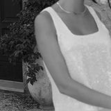 Nancy Bridal Sequin Top