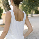 Nancy Bridal Sequin Top