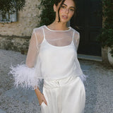 Lulu Bridal High-Waisted Trouser