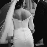 BOTIAS Satin Bow Veil