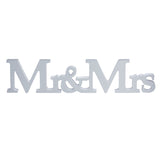 Mr & Mrs Freestanding Wooden Sign - Vintage Affair- 5 Inner Pack