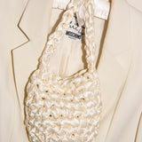 ISLA DE GAR Hive - Ivory Handmade Bridal Bag