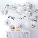 Silver Balloon Arch Kit- 5 Inner Pack