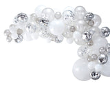 Silver Balloon Arch Kit- 5 Inner Pack