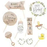 Botanical Baby Shower Photo Booth Props- 5 Inner Pack
