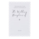 Scalloped Evening Invitations - Beautiful Botanics