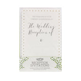 Scalloped Evening Invitations - Beautiful Botanics