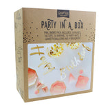 Pink and Gold Ombre Party In A Box- 5 Inner Pack