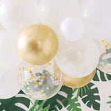 Gold Chrome Balloon Arch