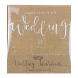 Kraft Wedding Invites - Rustic Country