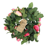 Artificial Pink Rose Garland Decoration- 10 Inner Pack
