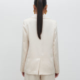 PRETTY LAVISH Callie Satin Suit Jacket