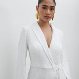 PRETTY LAVISH Chamonix Sequin Jumpsuit