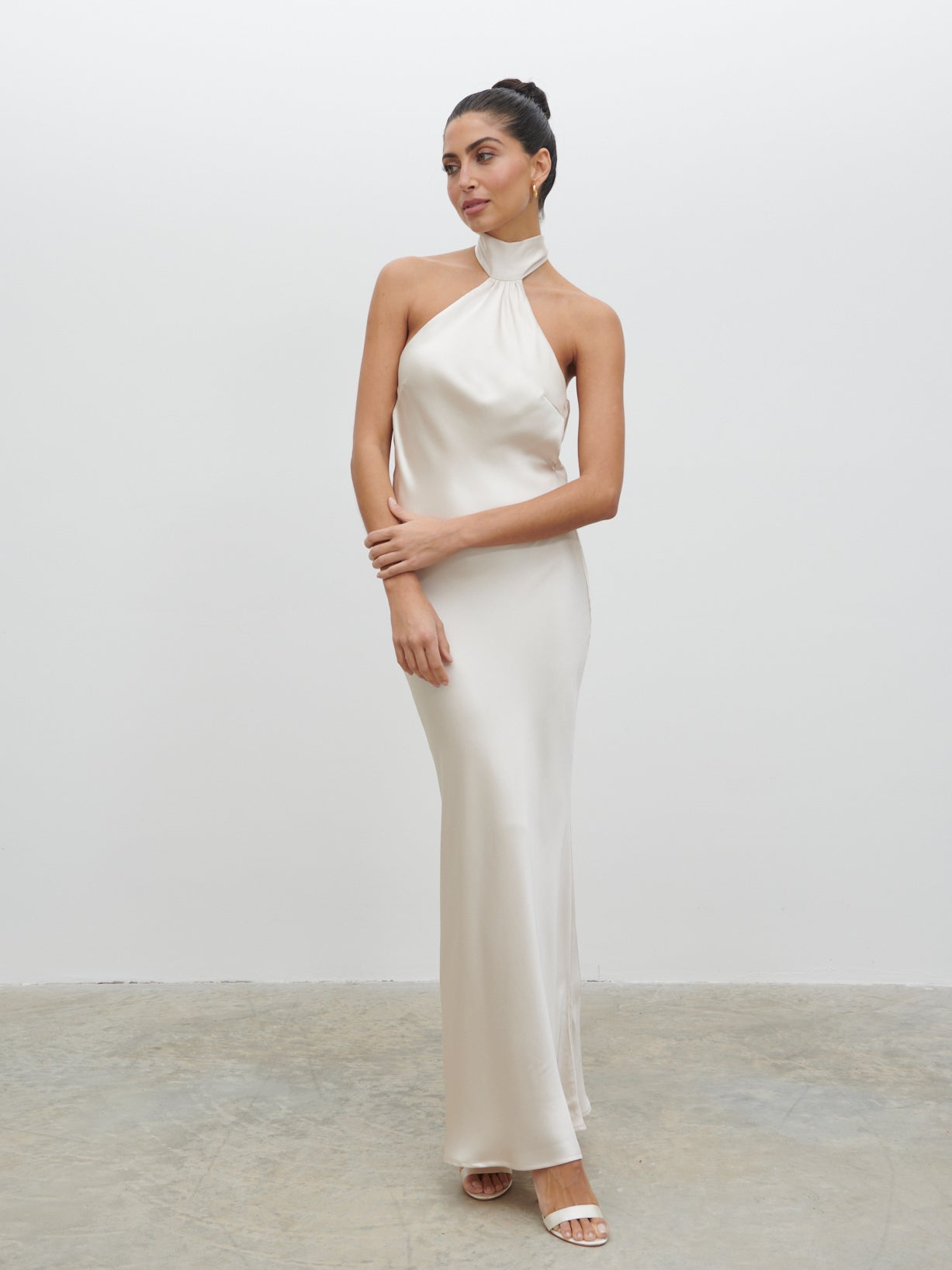 PRETTY LAVISH Chloe Scarf Maxi Dress Something Borrowed PRETTY LAVISH Chloe Scarf Maxi Dress Something Borrowed