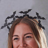 Black Bat Halloween Headband