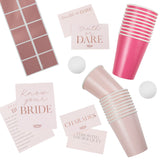 Rose Gold Foiled Hen Party Games Hamper