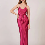 REWRITTEN Brooklyn Bridesmaid Dress - Hot Pink
