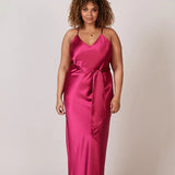 REWRITTEN Brooklyn Bridesmaid Dress - Hot Pink