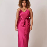 REWRITTEN Brooklyn Bridesmaid Dress - Hot Pink