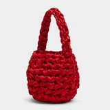 Hive - Lipstick Red Handmade Bridal Bag