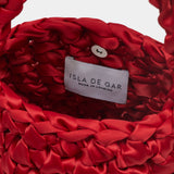 Hive - Lipstick Red Handmade Bridal Bag