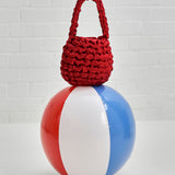 Hive - Lipstick Red Handmade Bridal Bag