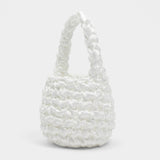Hive - White Handmade Bridal Bag