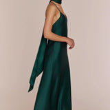 REWRITTEN Brooklyn Bridesmaid Dress in Forest Green