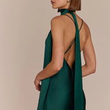 REWRITTEN Brooklyn Bridesmaid Dress in Forest Green