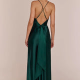 REWRITTEN Brooklyn Bridesmaid Dress in Forest Green