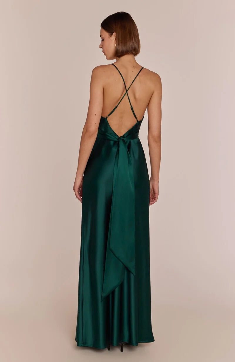 REWRITTEN Brooklyn Bridesmaid Dress in Forest Green Something Borrowed REWRITTEN Brooklyn Bridesmaid Dress in Forest Green Something Borrowed