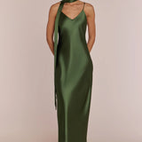 REWRITTEN Brooklyn Bridesmaid Dress in Olive Green