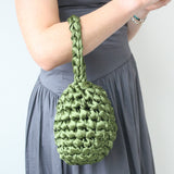 ISLA DE GAR Hive - Autumn Moss Handmade Bridal Bag