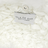ISLA DE GAR Hive - White Feather Handmade Bridal Bag