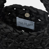 ISLA DE GAR Hive - Black Handmade Bridal Bag