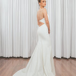 OUI THE LABEL Kaizen Fitted Dress — back view