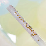 Musical Happy Birthday Sparkler Candle Fountain- 5 Inner Pack