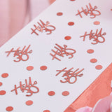 30th Rose Gold Birthday Confetti- 5 Inner Pack